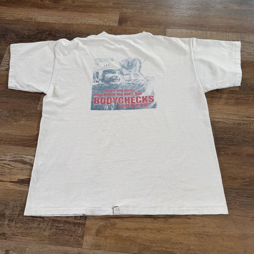 Vintage Aussie T Hockey funny tshirt L